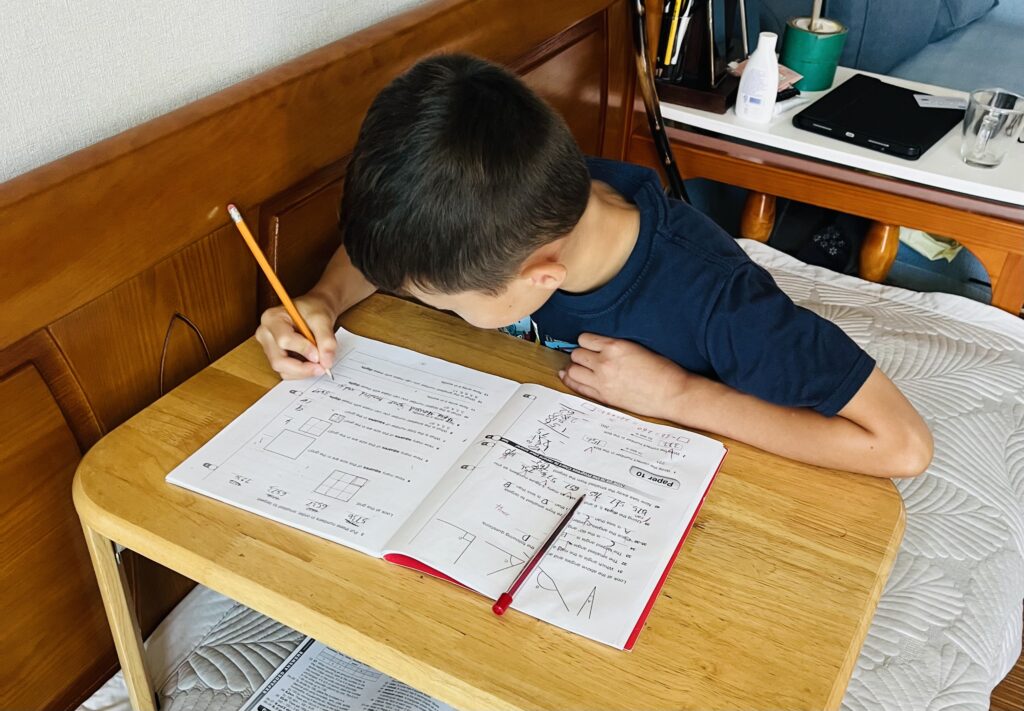 my son is stuyding 11 plus